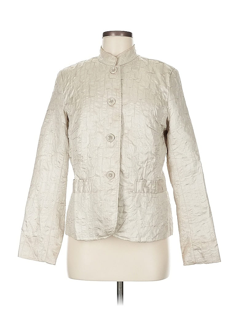 Pre-owned Erin London Jacket In White