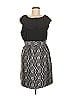 Tibi Argyle Black Casual Dress Size 8 - photo 1