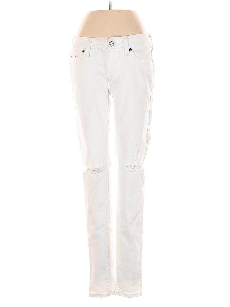 Pre-owned Levi's Jeans In White
