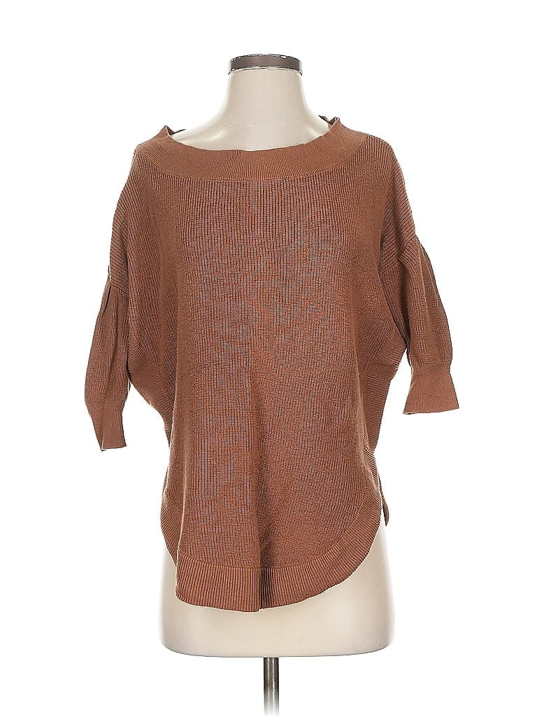 Pre-owned Express Pullover Sweater In Brown
