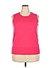 Grace Elements Pink Sleeveless T-Shirt Size 2X - photo 1