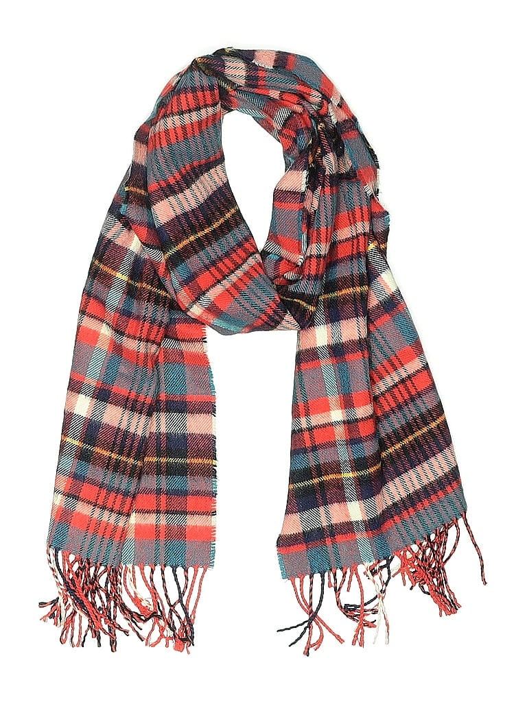 Pre-owned Unbranded Scarf In Red