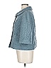 Ann Taylor LOFT Chevron-herringbone Teal Coat Size 10 - photo 5