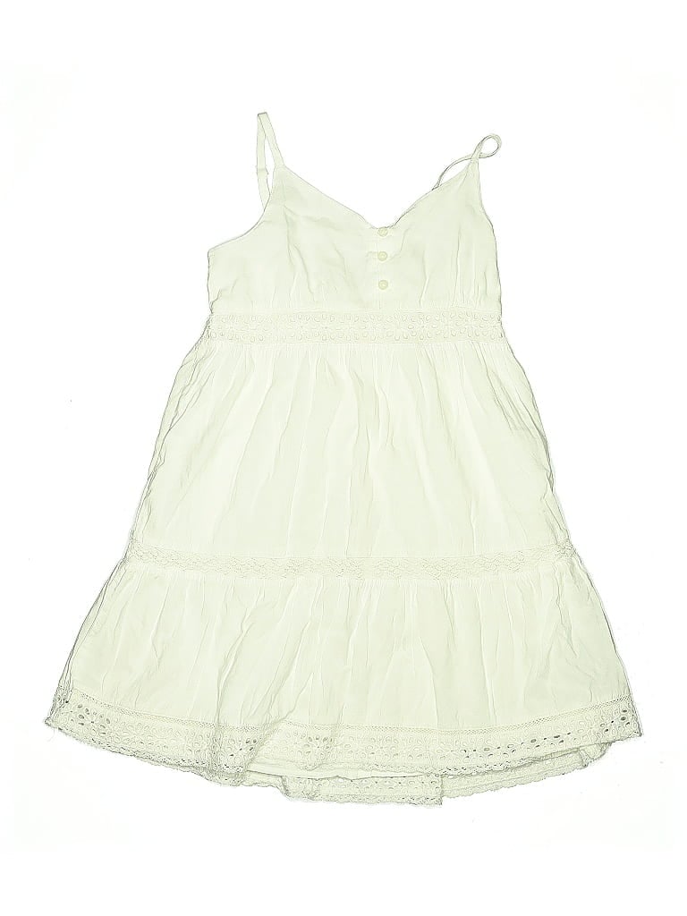 Pre-owned Gap Kids' Dress In White