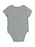 NBA 100% Cotton Gray Short Sleeve Onesie Size 3-6 mo - photo 2