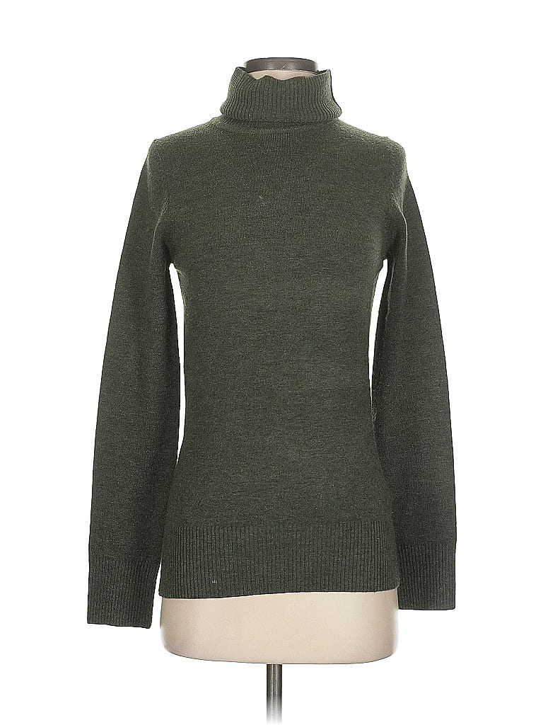 Click to view more detailed imagery on our partner's website Pre-owned French Connection Turtleneck Sweater In Green