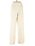 LA MAILLE SEZANE Paris 100% Wool Solid Ivory Wool Pants Size L - photo 2