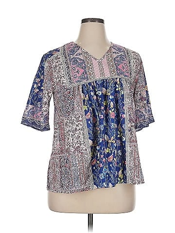 Unbranded Short Sleeve Blouse (view 1)