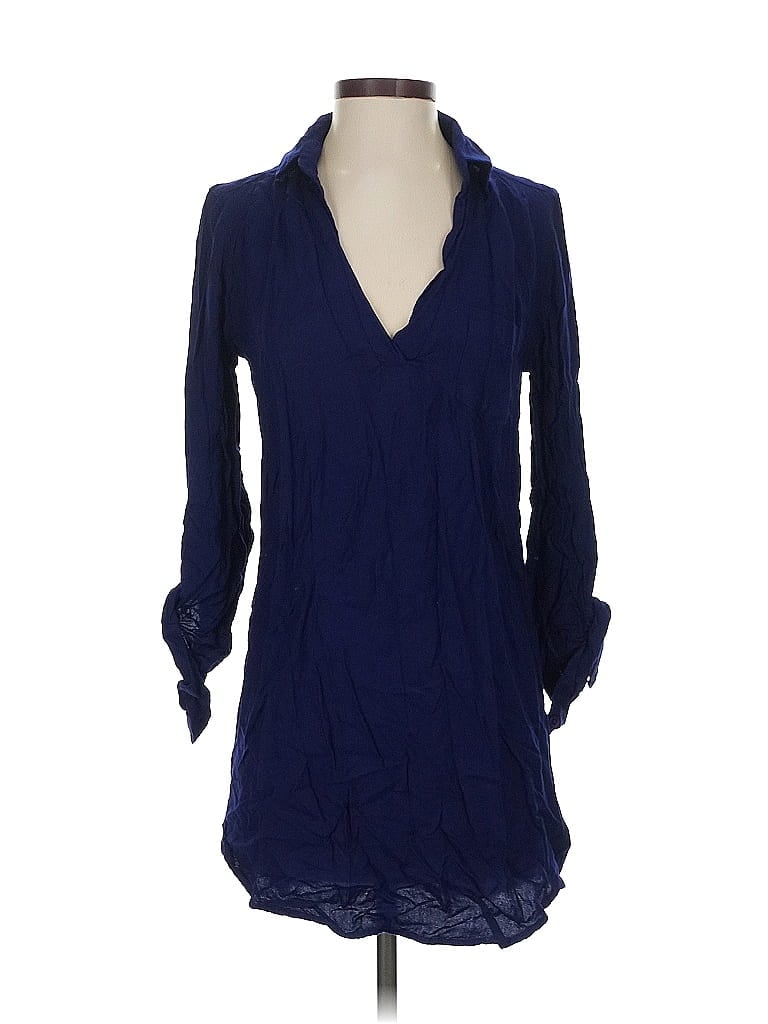 Pre-owned Sparkle & Fade Casual Dress In Blue