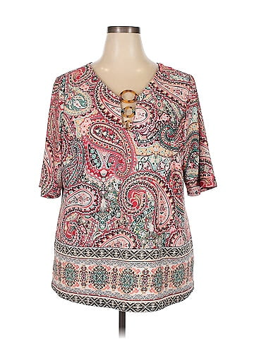 Tacera 3/4 Sleeve Blouse (view 1)