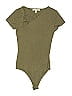 Express One Eleven Green Bodysuit Size XXS - photo 1