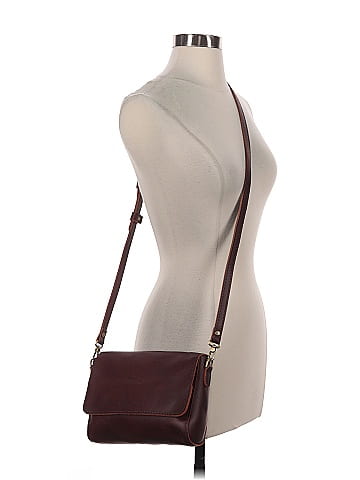 Portland Leather Goods Leather Crossbody Bag (view 2)