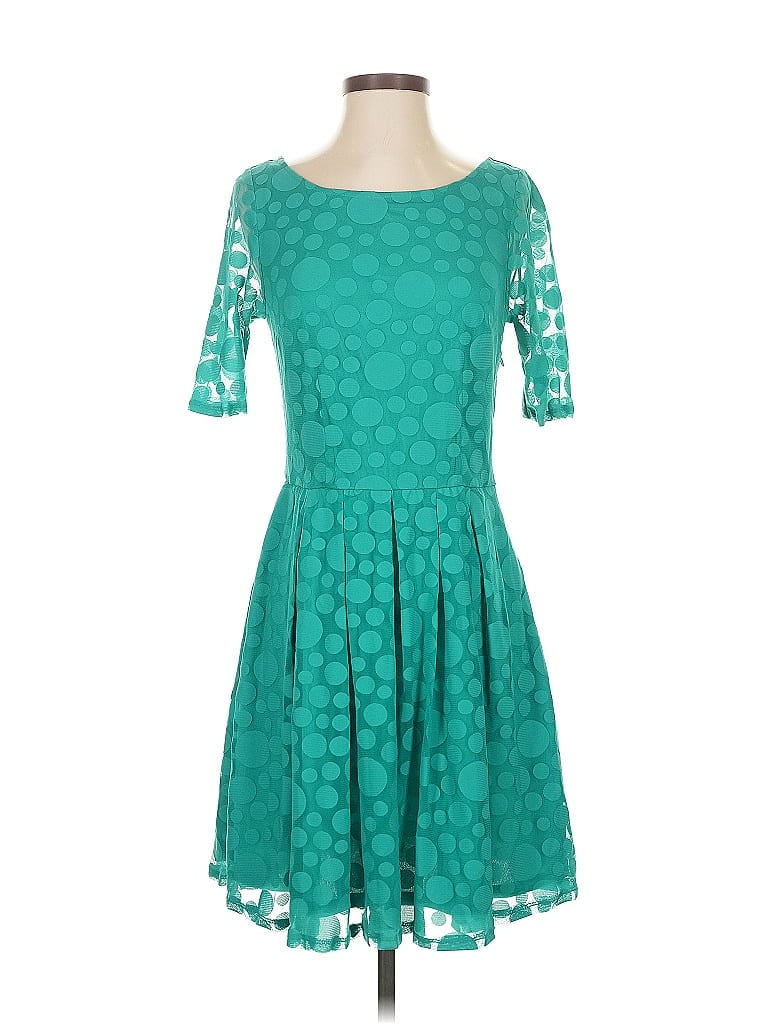 Pre-owned Lc Lauren Conrad Cocktail Dress In Blue