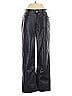 Zara 100% Polyurethane Black Casual Pants Size 4 - photo 1
