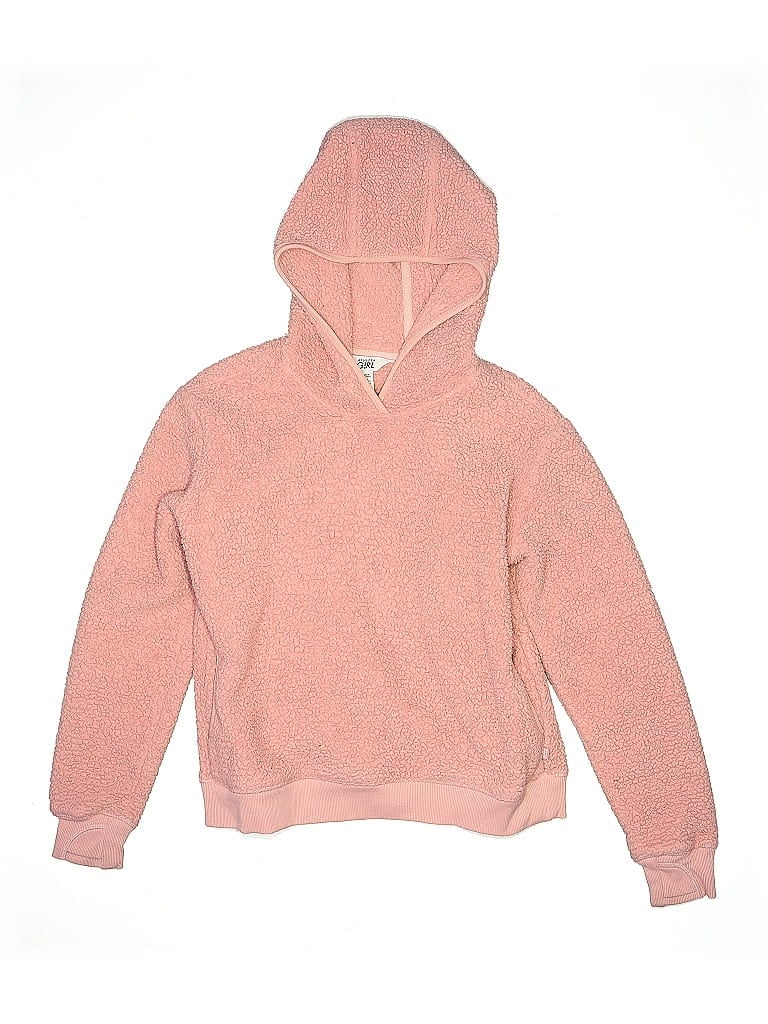 Click to view more detailed imagery on our partner's website Pre-owned Athleta Girl Kids' Pullover Hoodie In Pink