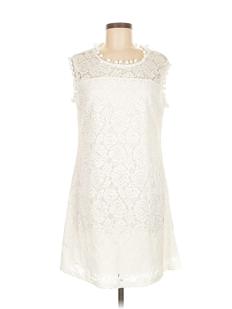 Pre-owned Shein Cocktail Dress In White