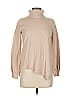 Skies Are Blue 100% Polyester Tan Turtleneck Sweater Size M - photo 1