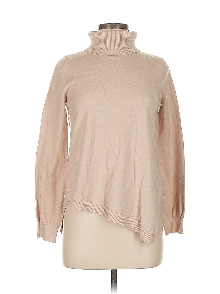 Pre-owned Skies Are Blue Turtleneck Sweater In Brown