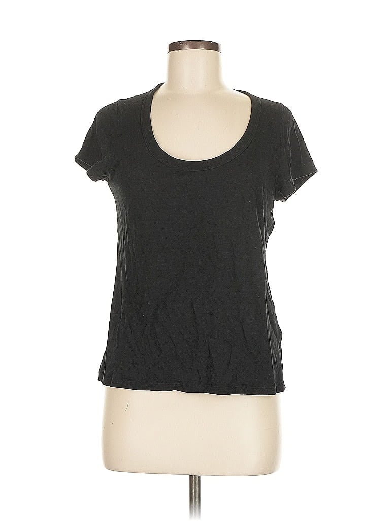 Pre-owned Banana Republic Short Sleeve T-shirt In Black