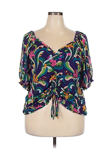 INC International Concepts 3/4 Sleeve Blouse (view 1)