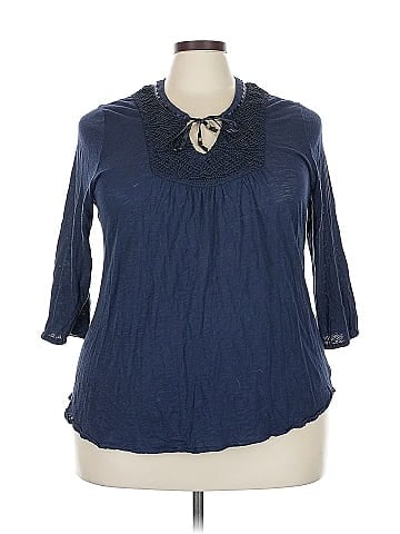 Lucky Brand 3/4 Sleeve Blouse (view 1)