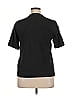 Tanya Taylor 100% Organic Cotton Black Short Sleeve Top Size XL - photo 2