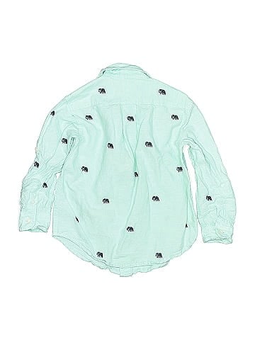 Janie and Jack Long Sleeve Button-Down Shirt (view 2)
