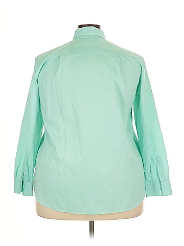 Foxcroft 3/4 Sleeve Button-Down Shirt (view 2)