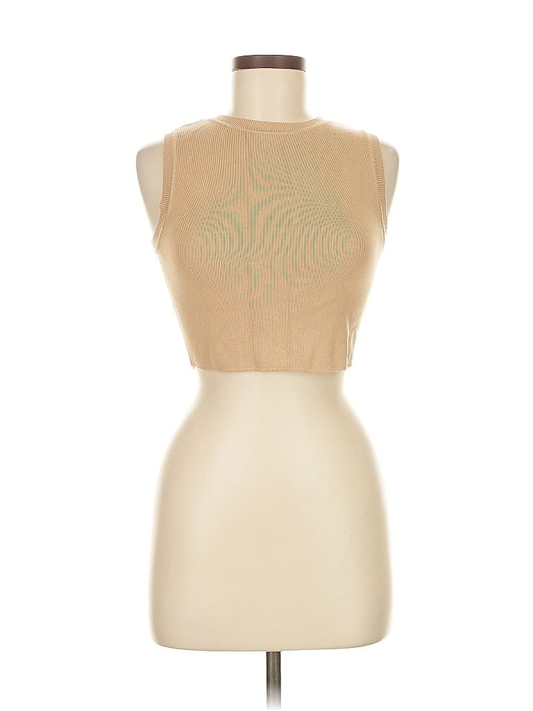 Pre-owned Zara Pullover Sweater In Brown