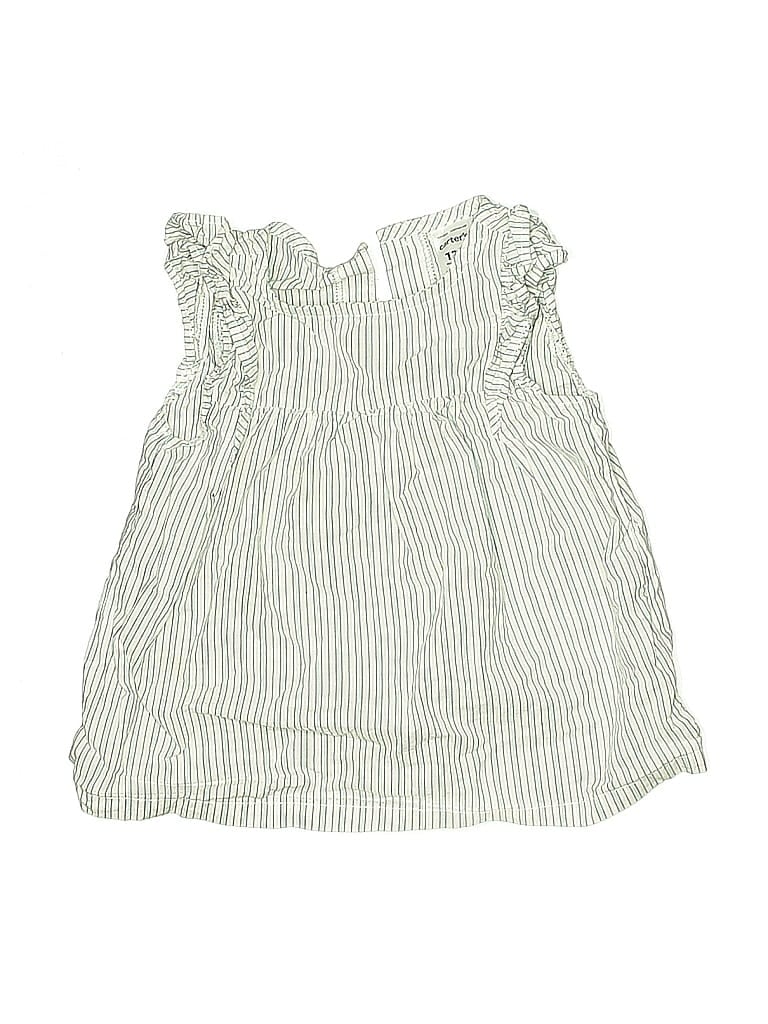 Pre-owned Carter's Babies' Sleeveless Blouse In Green