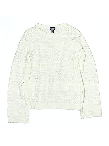 Scoop Pullover Sweater (view 1)