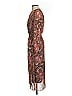 Tommy Hilfiger 100% Polyester Paisley Brown Cocktail Dress Size 2 - photo 5