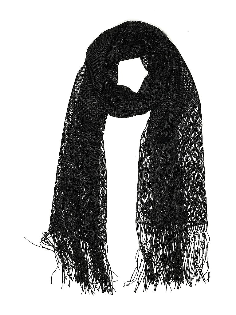 Pre-owned Unbranded Scarf In Black