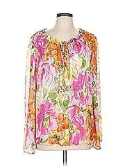 Susan Graver Long Sleeve Blouse