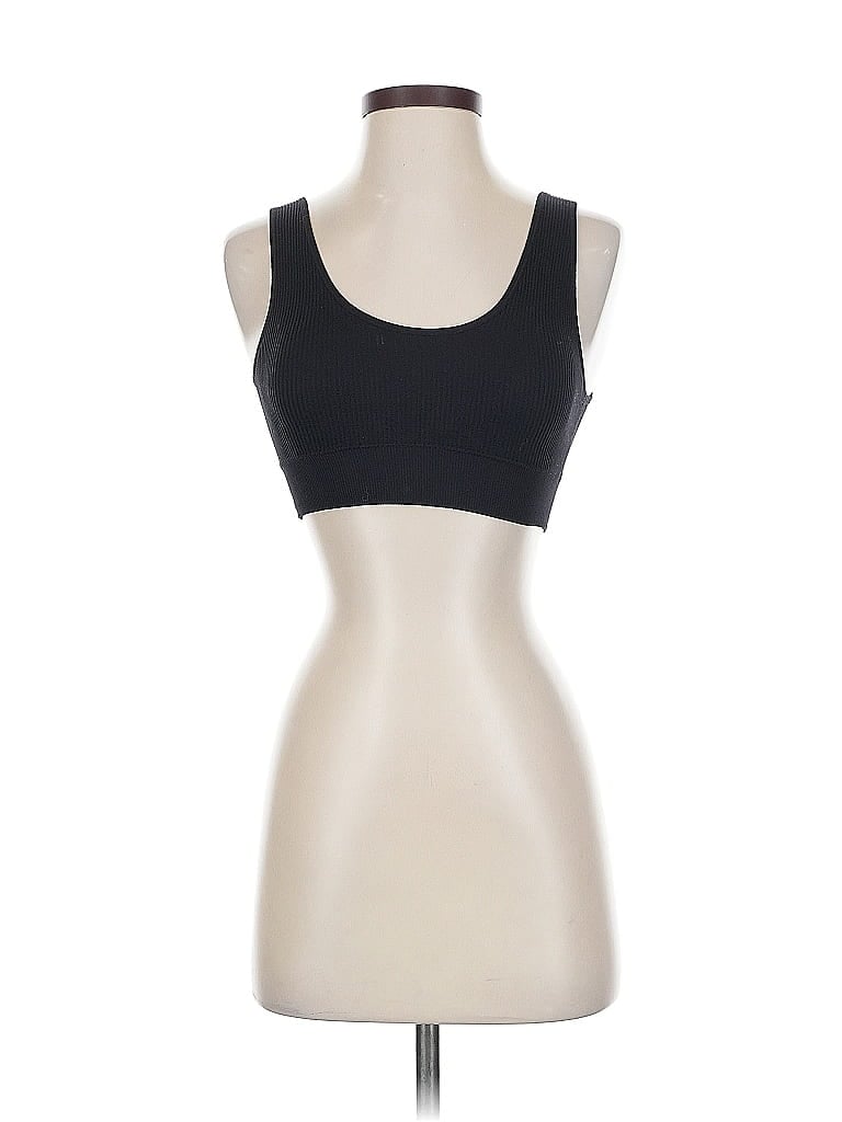 Pre-owned Aerie Sports Bra In Black