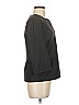 J.Crew 100% Polyester Gray Black Blazer Size 12 - photo 4