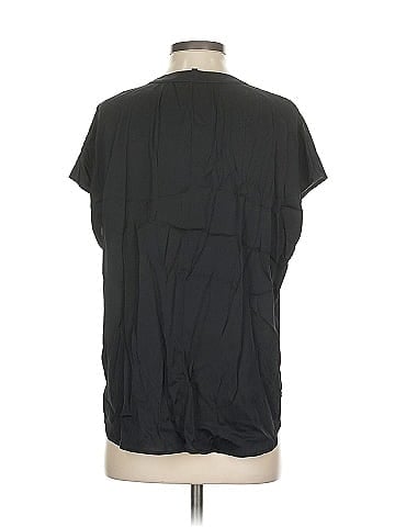 Quince Short Sleeve Silk Top (view 2)
