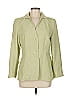 Carlisle 100% Silk Green Silk Blazer Size 8 - photo 1