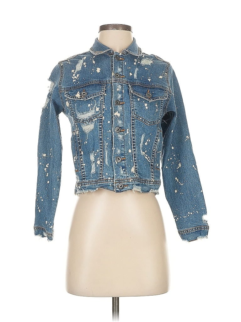 Pre-owned Vintage Havana Denim Jacket In Blue