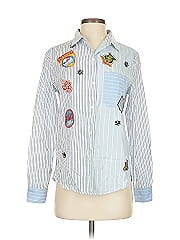 Desigual Long Sleeve Button Down Shirt
