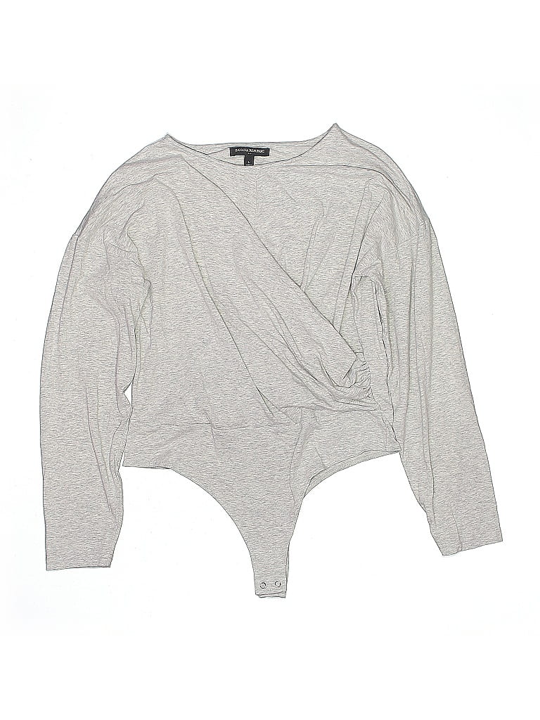 Pre-owned Banana Republic Factory Store Bodysuit In Gray
