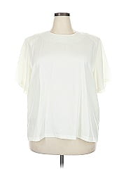 Susan Graver Short Sleeve Blouse