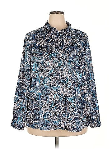 Jones New York Long Sleeve Blouse (view 1)