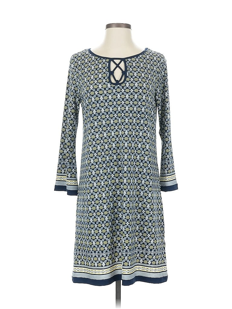 Pre-owned Max Studio Casual Dress In Blue
