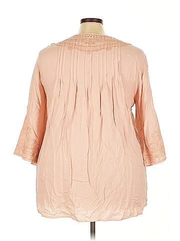 Solitaire 3/4 Sleeve Blouse (view 2)