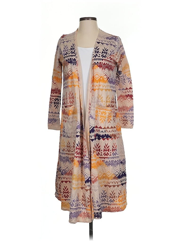 Pre-owned Lularoe Kimono In Purple