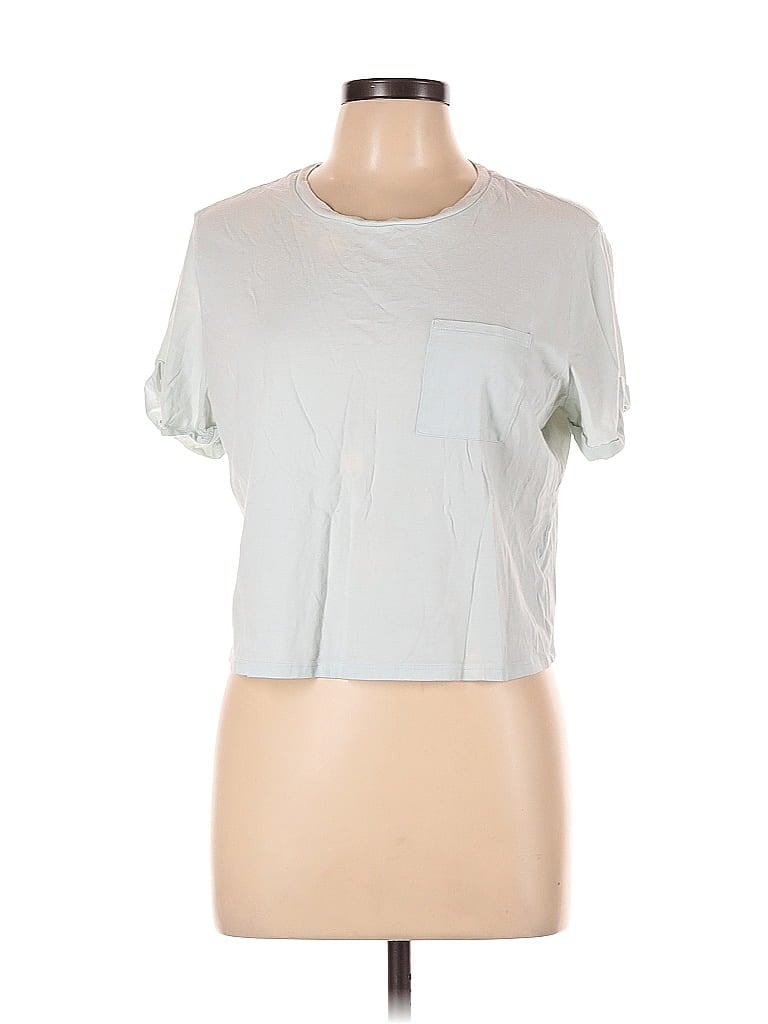 Pre-owned Wild Fable Short Sleeve T-shirt In Silver