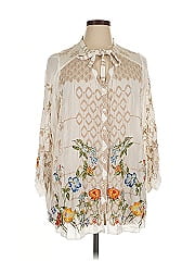 Johnny Was 3/4 Sleeve Blouse