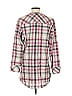 Habitat Plaid Pink 3/4 Sleeve Blouse Size XS - photo 2