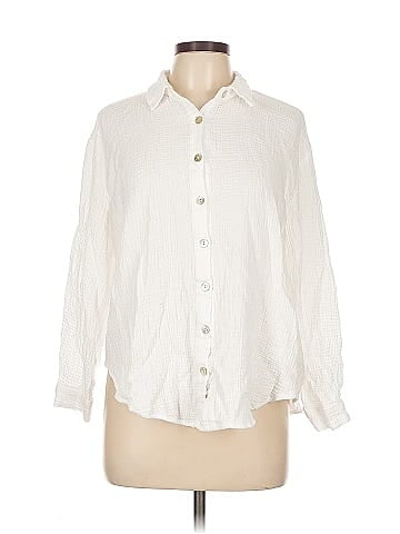Princess Polly Long Sleeve Button-Down Shirt (view 1)